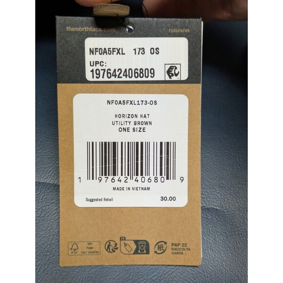 The North Face Horizon Hat Utility Brown Nylon Lightweight NEW - Picture 3 of 12